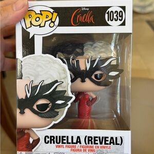Disney Cruella Funko Pop Vinyl Figure - Red Dress